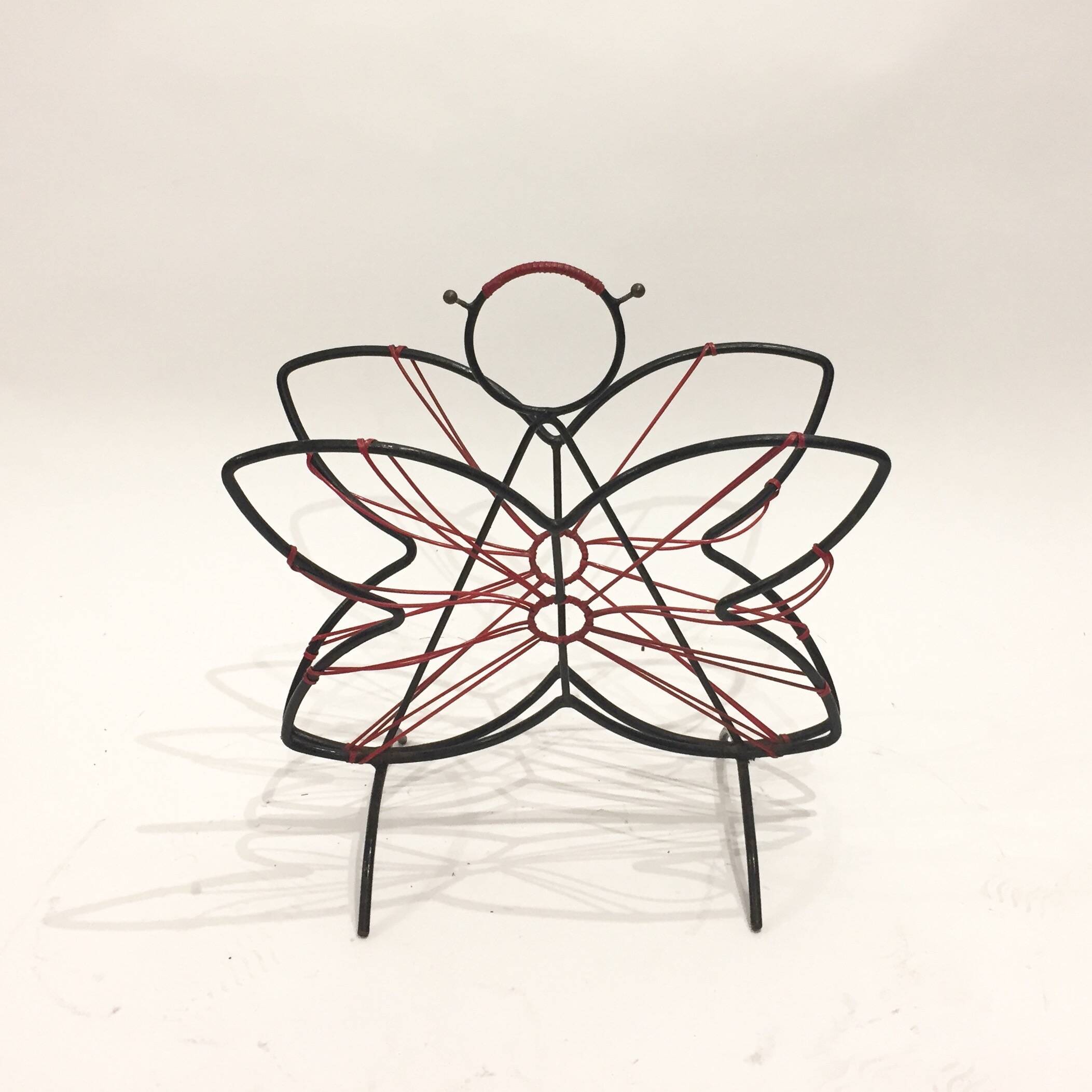 Butterfly magazine rack