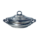 Silver metal vegetable