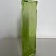 Green glass vase