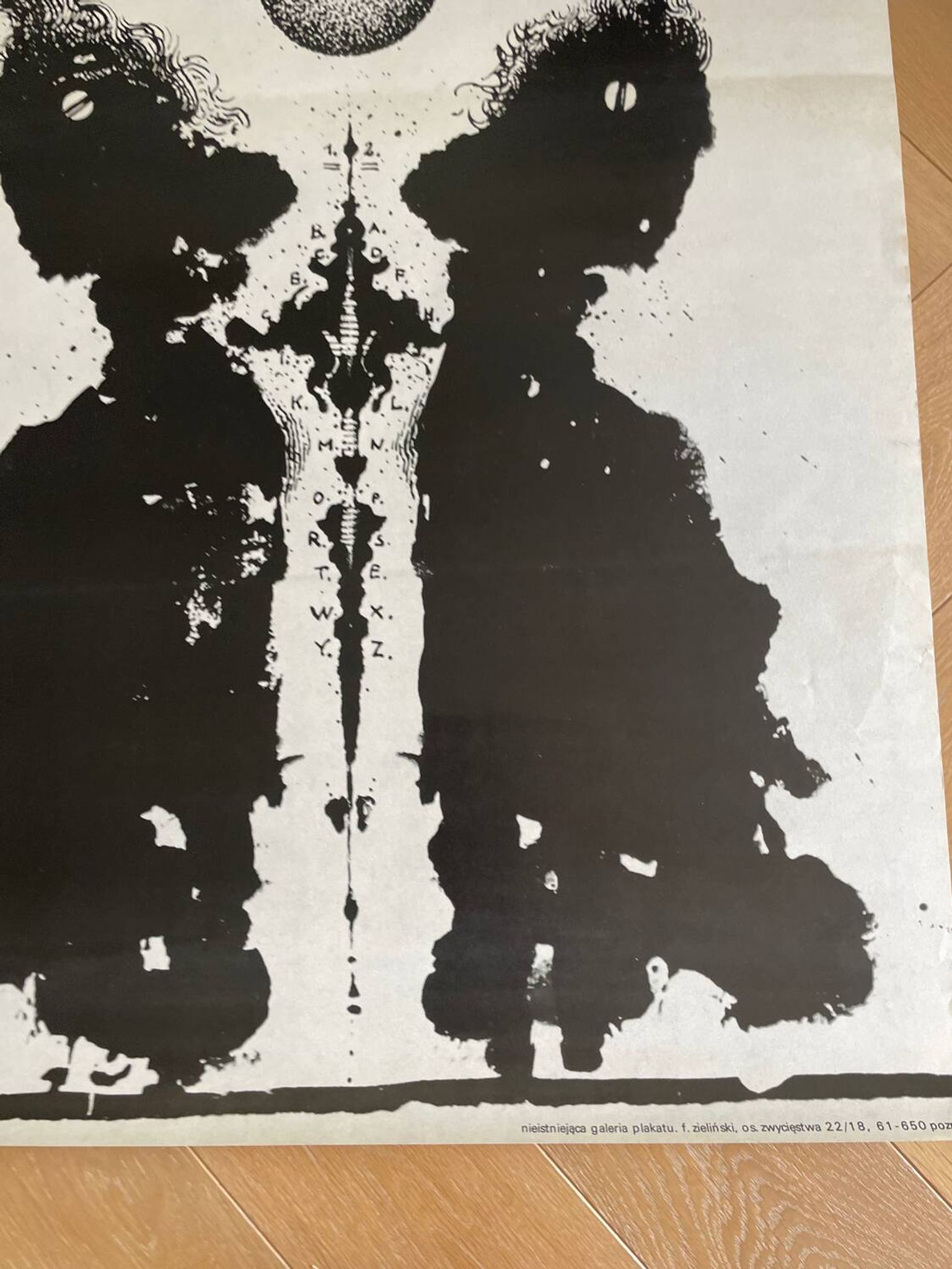 F. Starowieyski (1930-2009), Die Zofen, 1986, Orginal theater poster