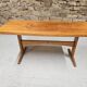 Vintage wooden coffee table 1970"