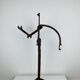 Brutalist sculpture in wrought iron, folk art