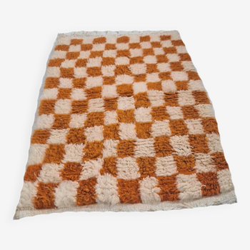 Handmade wool Berber rug 150 X 100 CM