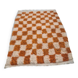 Handmade wool Berber rug 150 X 100 CM