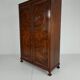 Stunning English Art Deco burr walnut wardrobe by Waring & Gillow – c.1900–1932