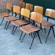 Result Chair by Friso Kramer for Ahrend De Cirkel, 1970 in black