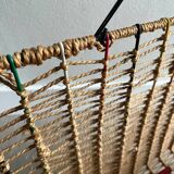 Scoubidou magazine rack / vintage rope