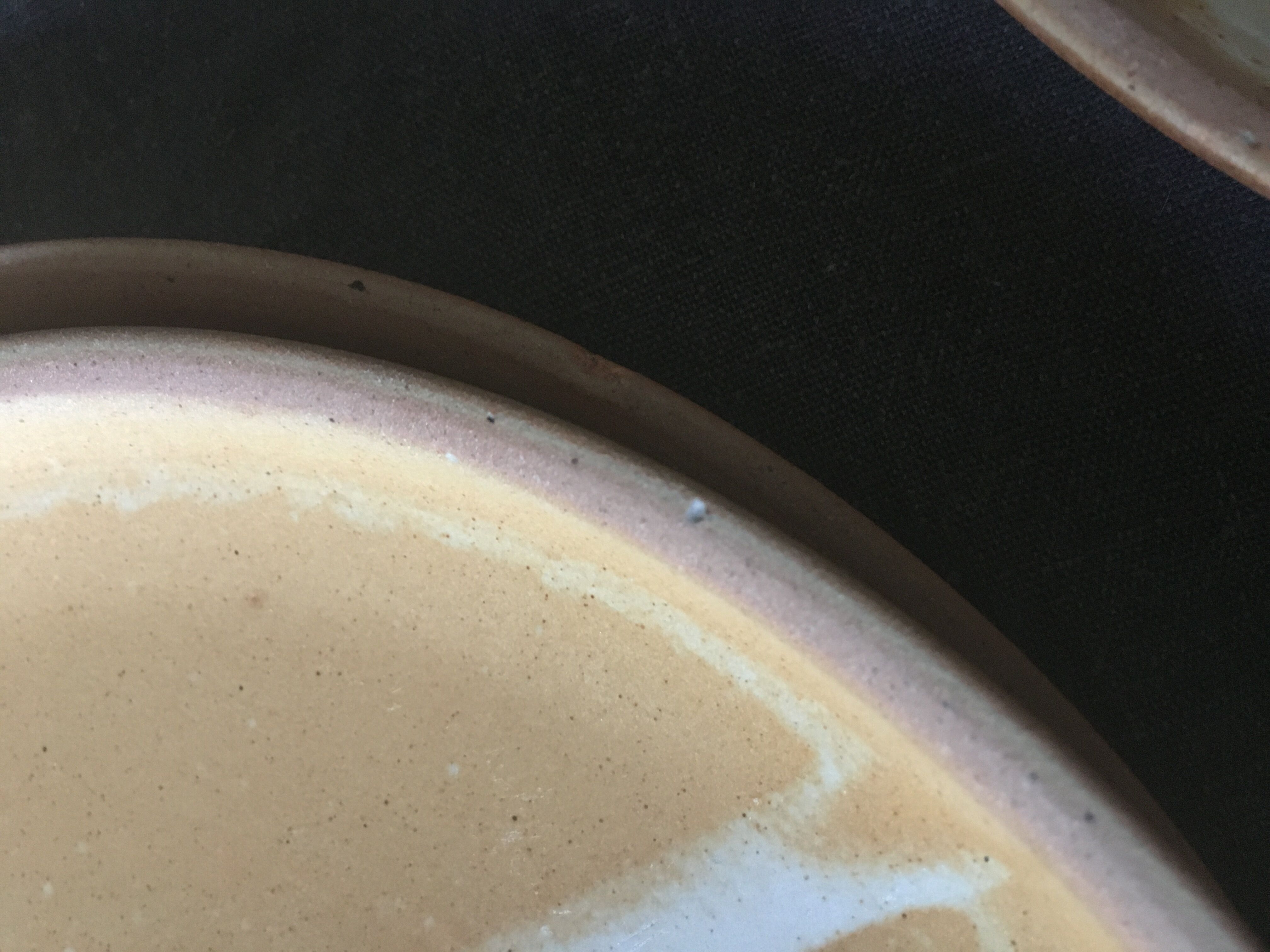 Lot of 6 flat sandstone plates