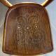 Two chairs Thonet n ° 197/114 of 1910 seat wood bistro
