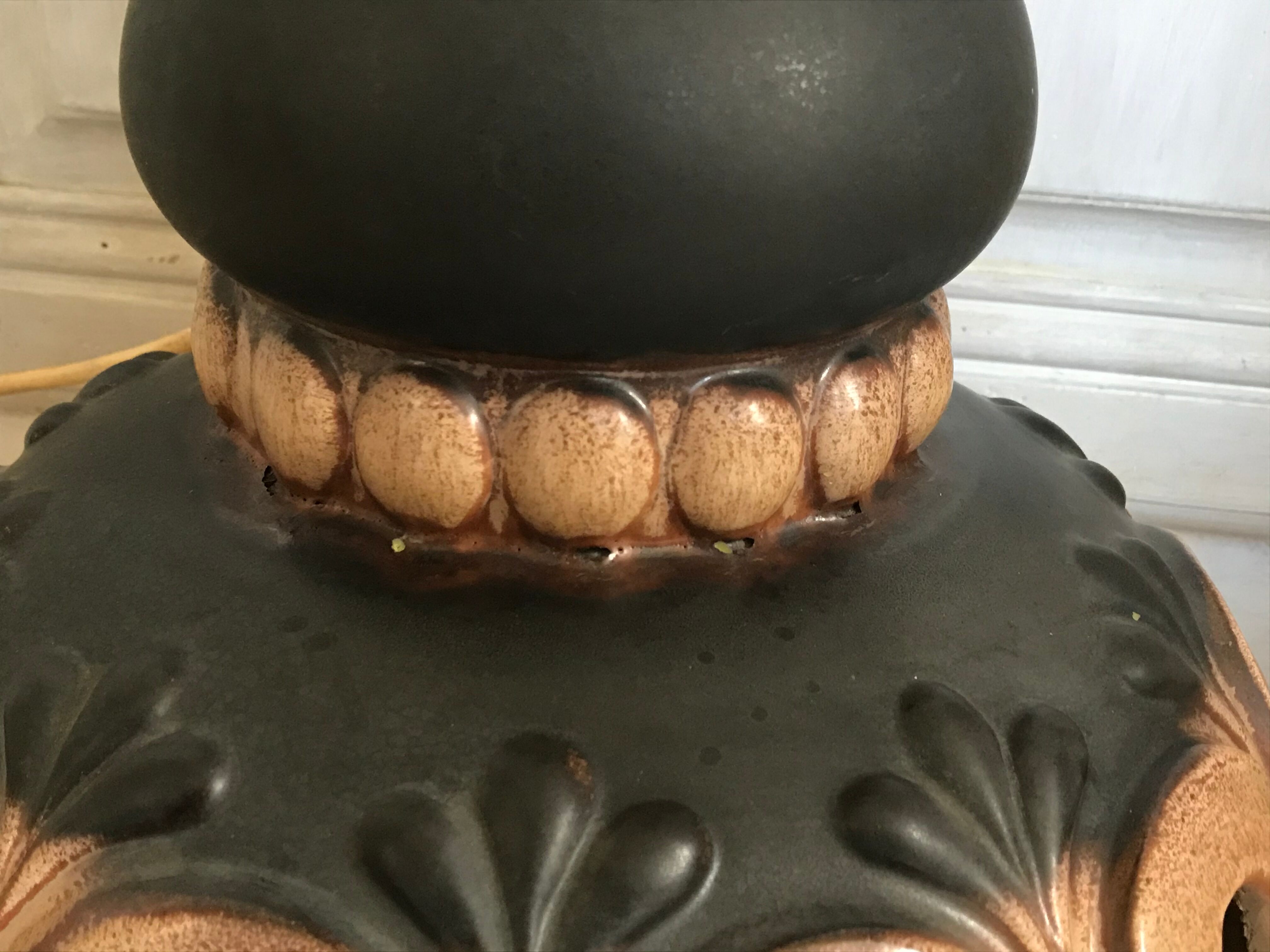 Vintage West Germany ceramic lamp