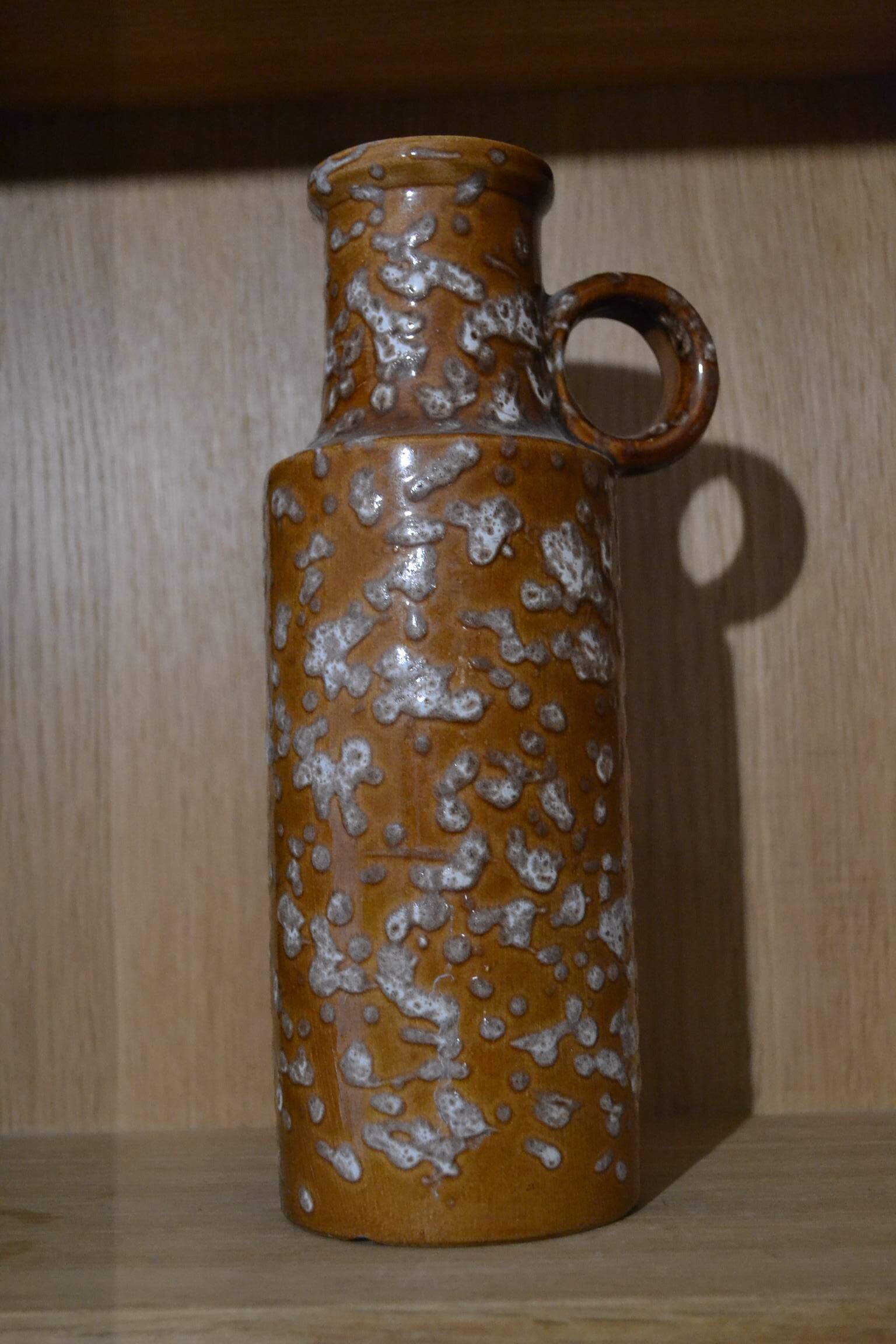 Vase West Germany fat lava