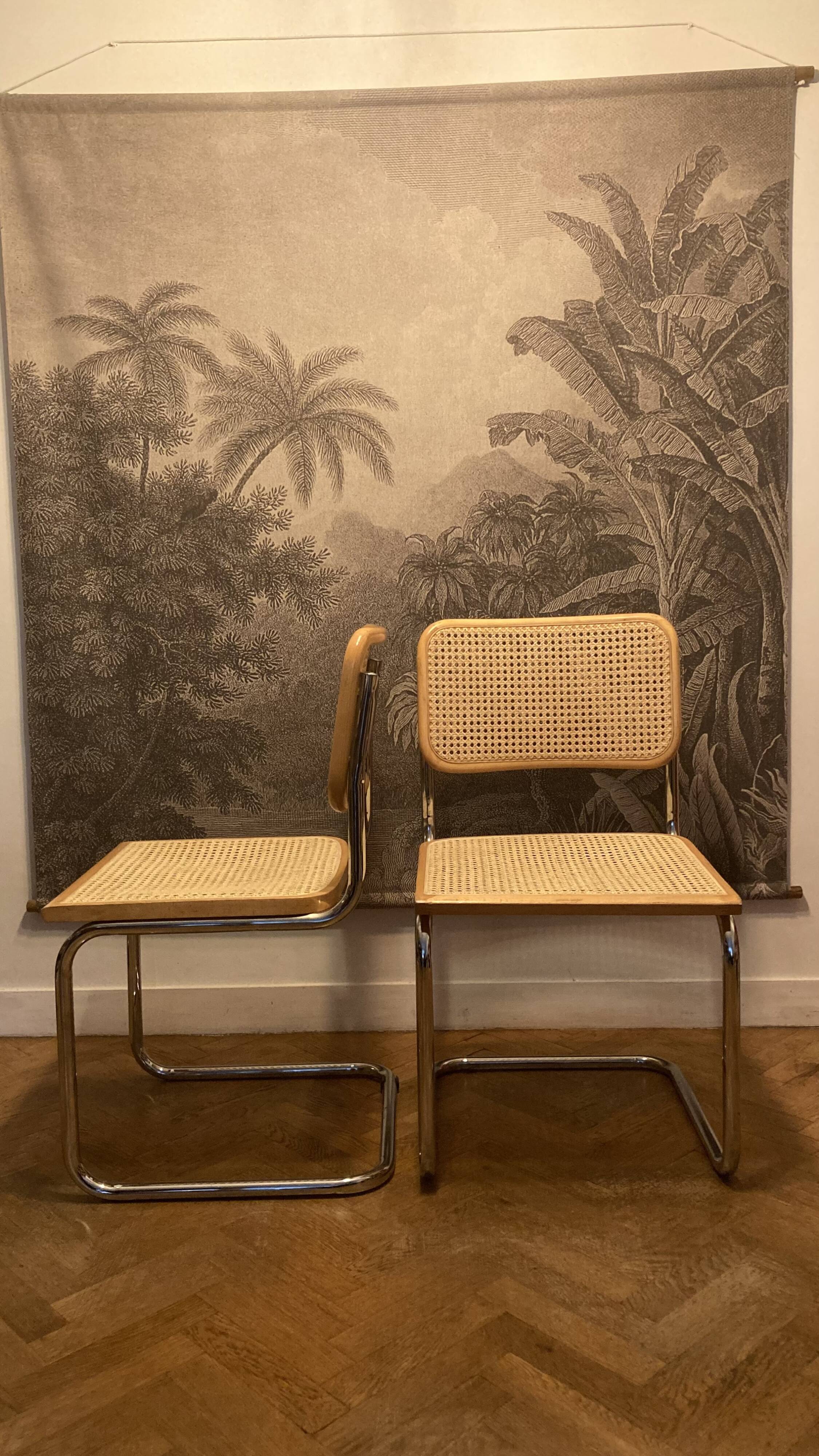 Marcel Breuer Chair Duo