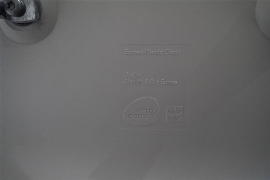 Pair of DSW chairs by Eames for Vitra