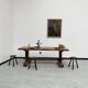 Monastery farmhouse table in oak 1900