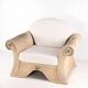Rattan armchair by Betty Cobonpue