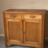 Buffet parisien en bois blond