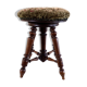 Vintage piano stool