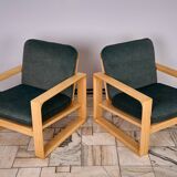 Une paire de fauteuils vintage de Miroslav Navratil, Tchécoslovaquie 1980.