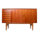 Buffet vintage danois Arne Vodder n° 63, fabriqué par Sibast en teck, datant du milieu du XXe siècle.