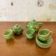Biot glazed ceramic coffee or tea service from the 1960s