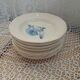 11 old Digoin and Sarreguemines plates