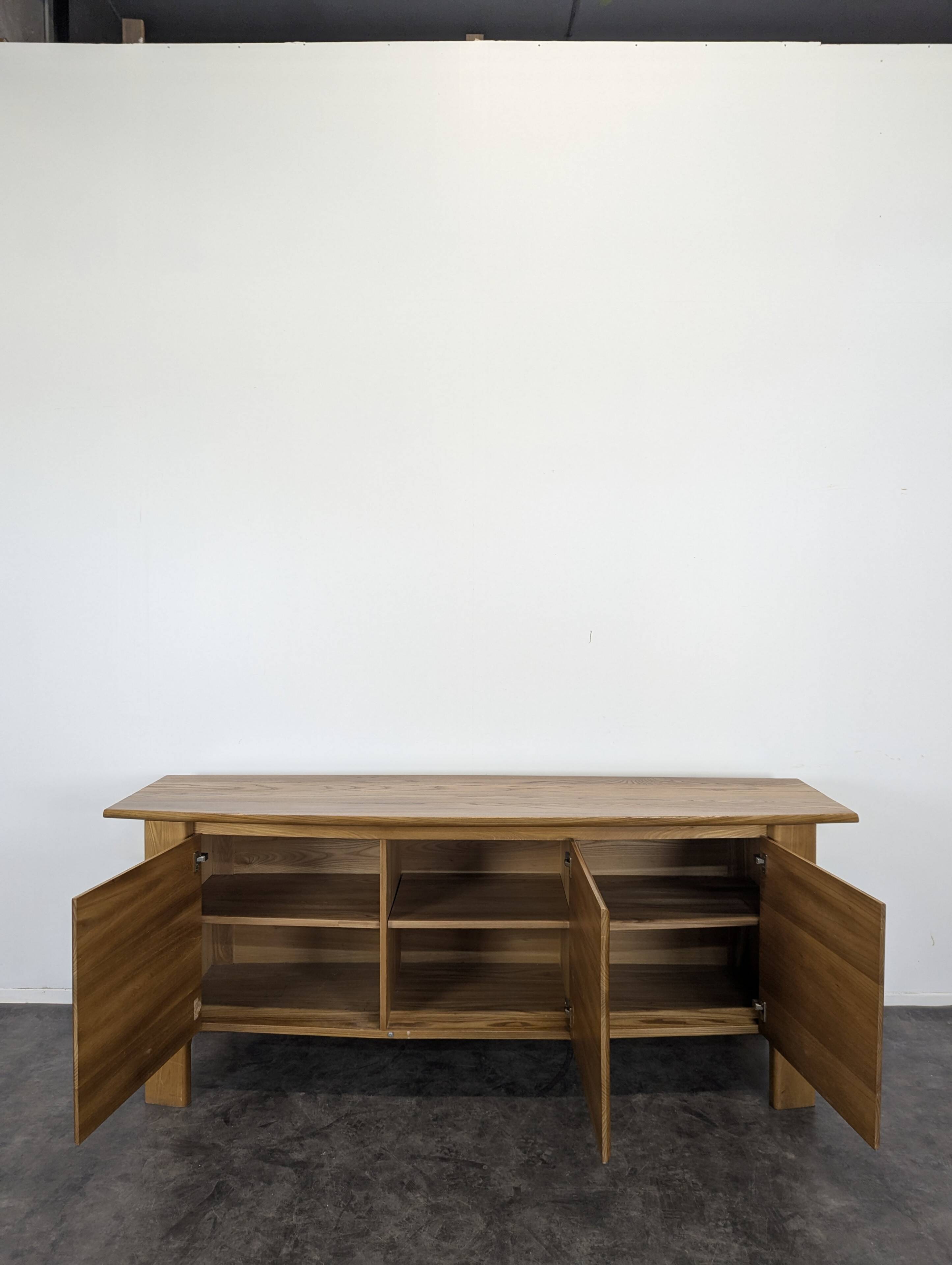 Enfilade in solid elm