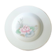Porcelain service dish by Limoges france nenuphar rose decoration