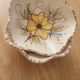 2 ceramic bowls with floral decoration