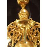 Lustre de style hollandais du 19ème siècle