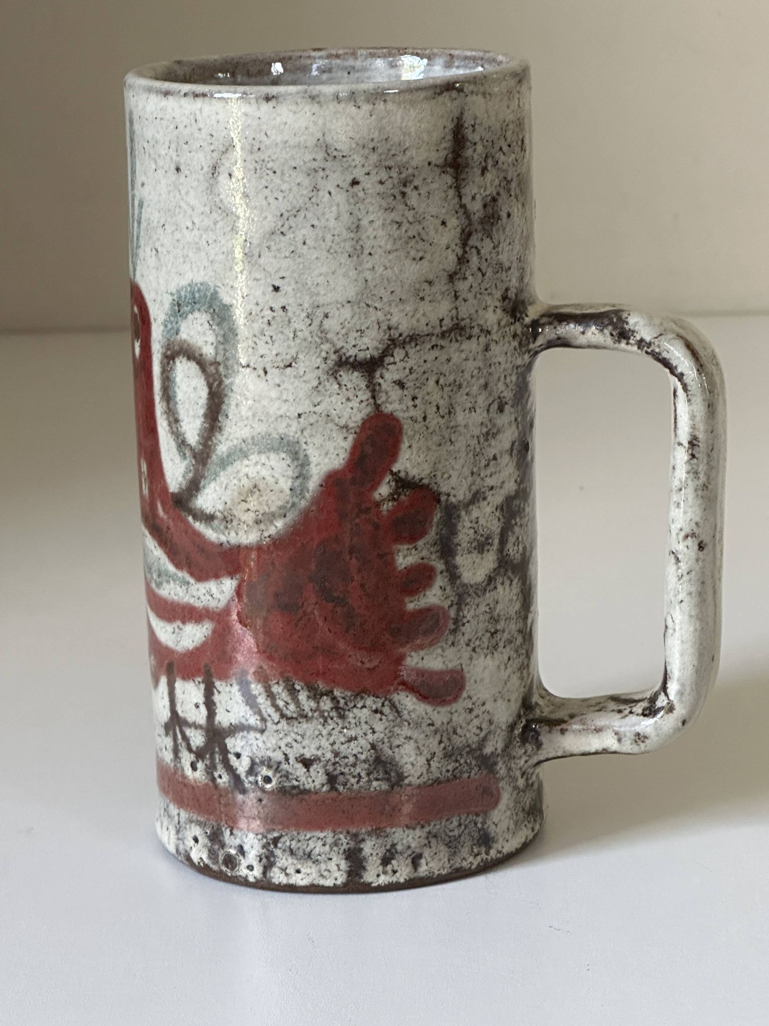 Céramique Gustave Reynaud le mûrier vintage design années 60
