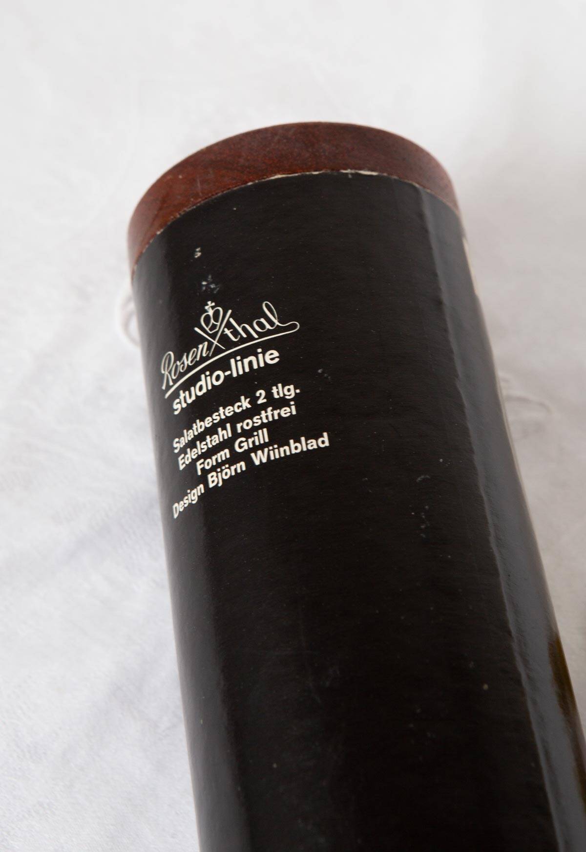 Salad cutlery set by Bjorn Wiinblad for Rosenthal Studio (NEW)