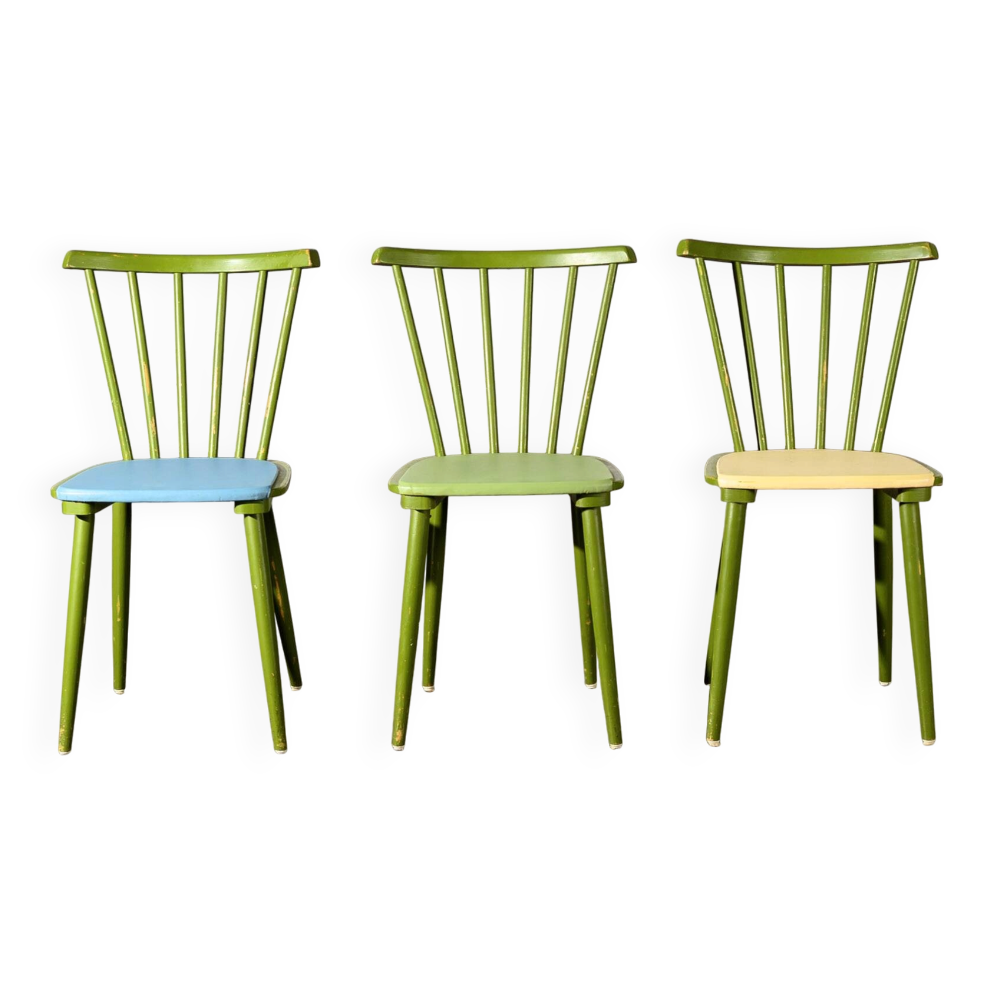 Lot de 3 chaises scandinaves