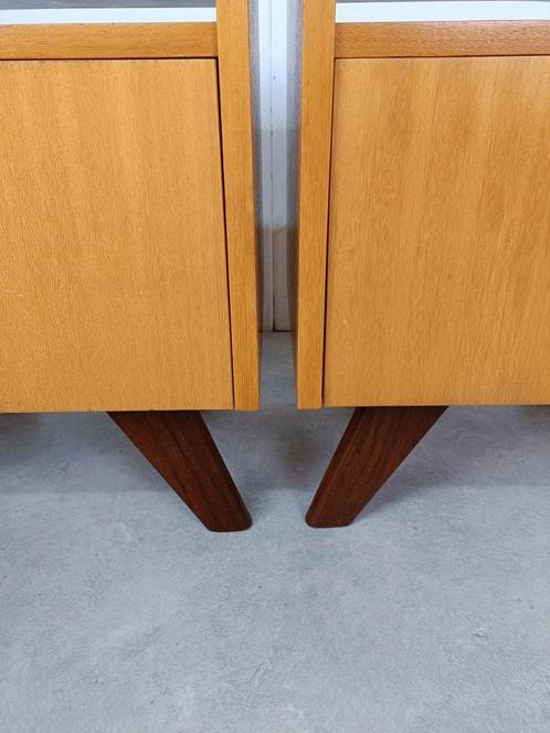 Set of two vintage 60s bedside tables