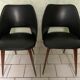 Pair of tonneau chairs