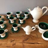 Vallauris ceramic coffee service
