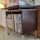 Vintage Italian Cabinet on Wheels, 1970s