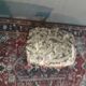 Louis XV style upholstered stool