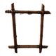 Vintage bamboo style mirror