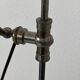 Vintage 1900 desk lamp in nickel-plated brass celadon - 52 cm