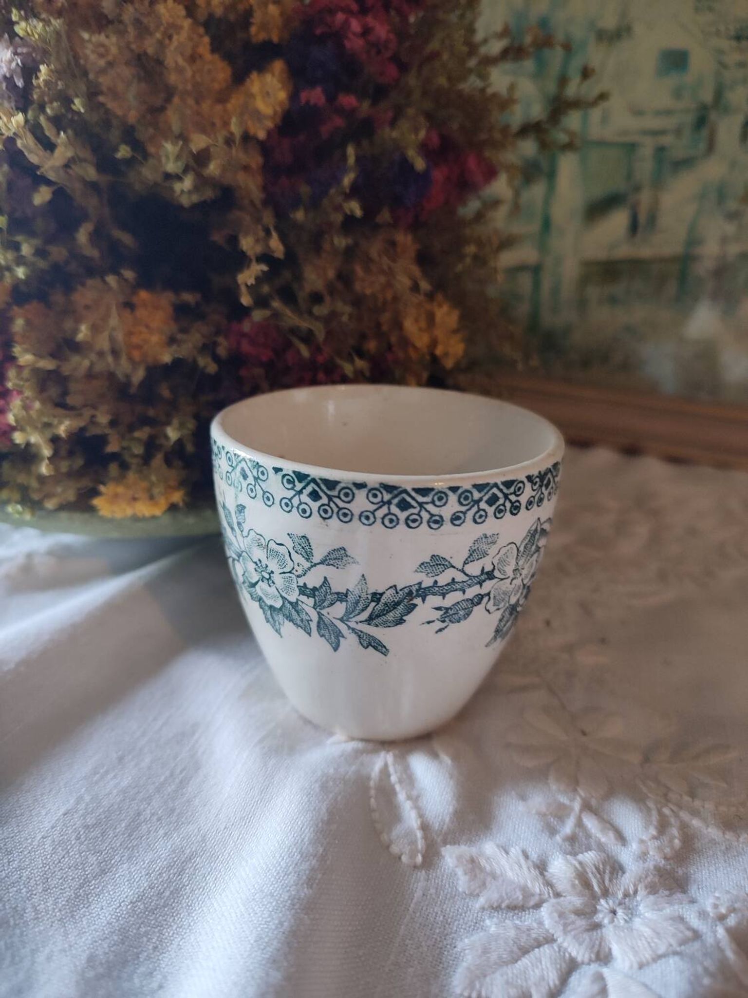 Tasse terre de fer St Amand modèle Guadeloupe
