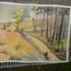 School poster Rossignol collection 50s, N° 17 and 18 the sandy and clayey terrain