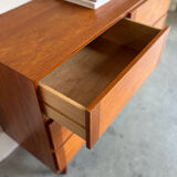 Commode double vintage danoise en teck