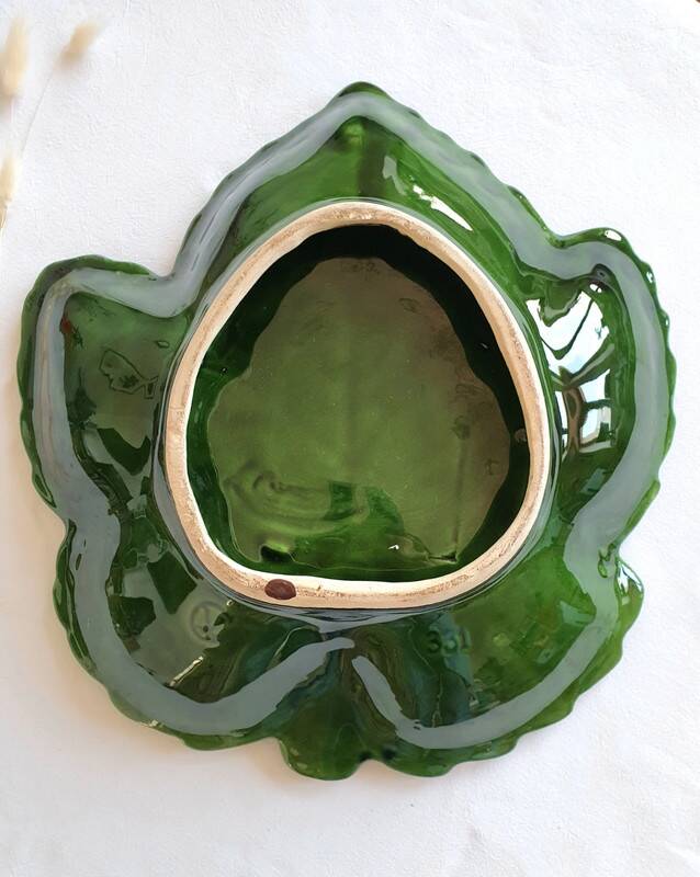 Vallauris ceramic fruit bowl