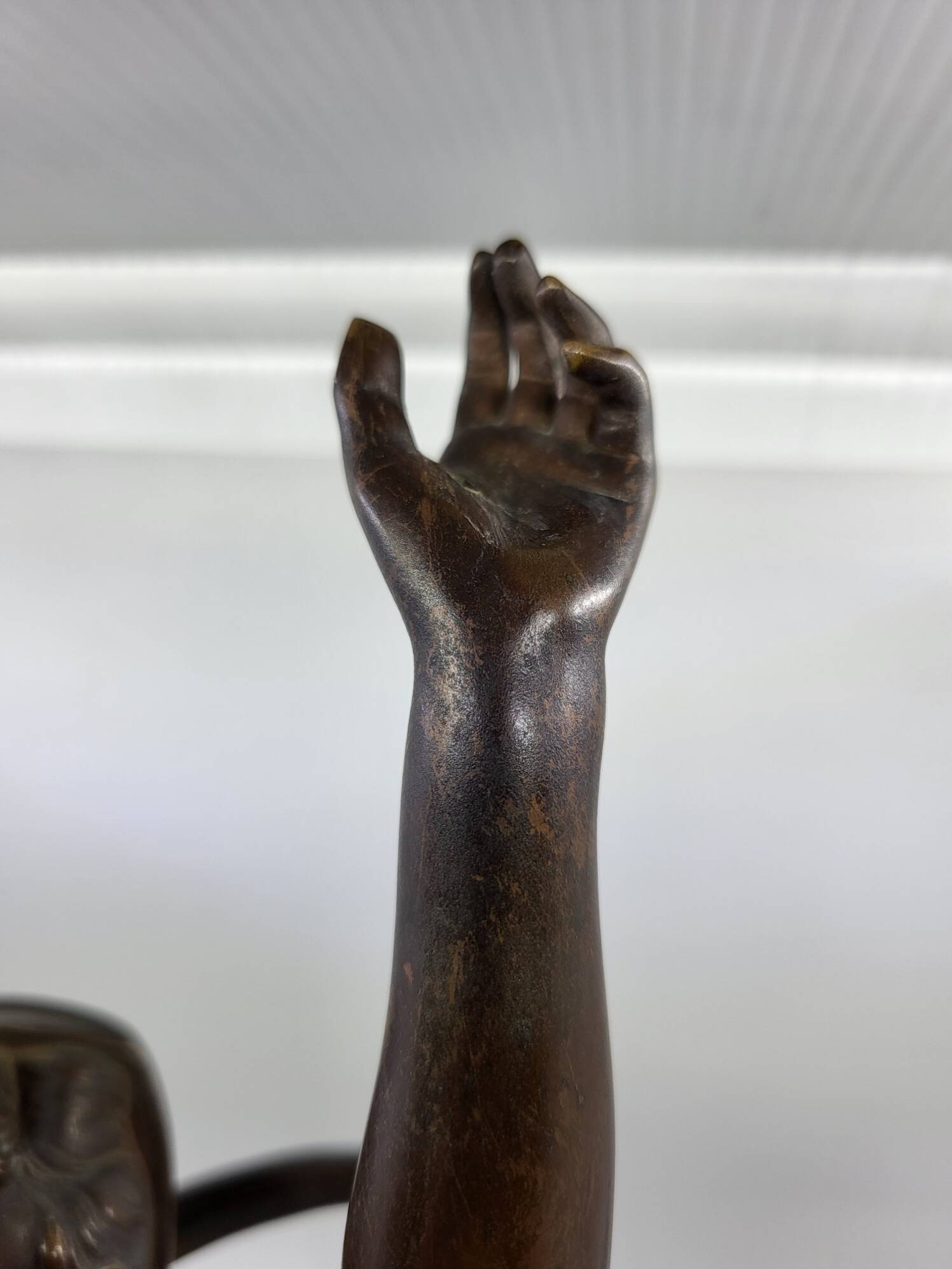 Bronze sculpture "The Shepherd's Star" by Henri Louis Levasseur 1880