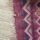 Tapis kilim rouge traditionnel artisanal 138 x 244