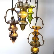 Brutalist stalactite chandelier by Nanny Still for Massive Belgium, 1960s