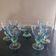 Set of 6 glasses and a Bormioli Rocco Bahia coupe, Italy