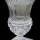 Old Medici vase cut crystal/Art Vannes France