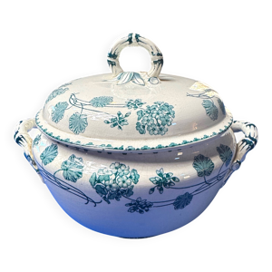 Soupière ancienne sarreguemines