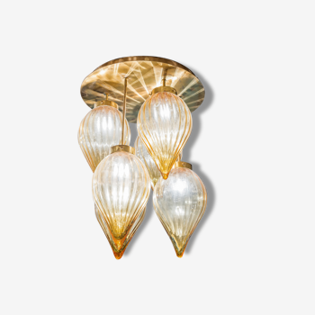 Murano glass chandelier drops